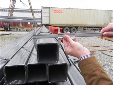 ASTM A500 Gr.C szerkezet üreges szakasz