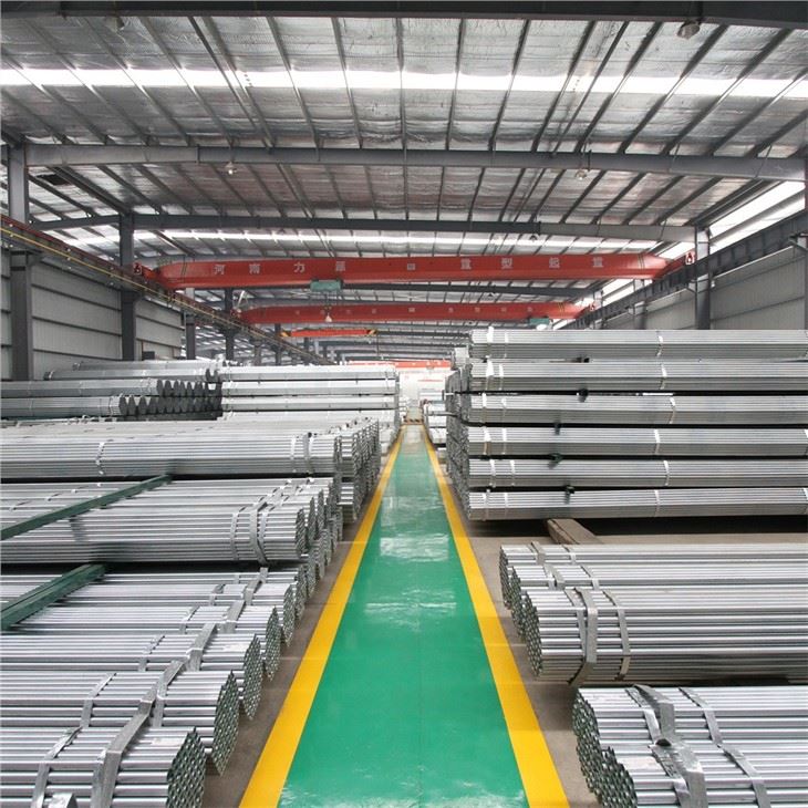 JIS G3444 horganyzott GI állványcső cső 48,3 * 2,4 * 6000 mm